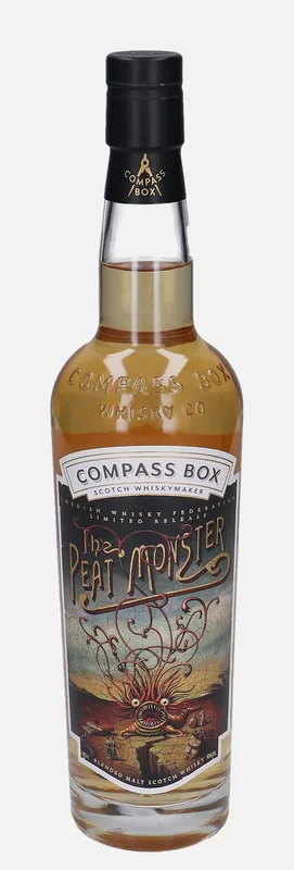 Compass Box Whisky – The Peat Monster (70cl, 46%)