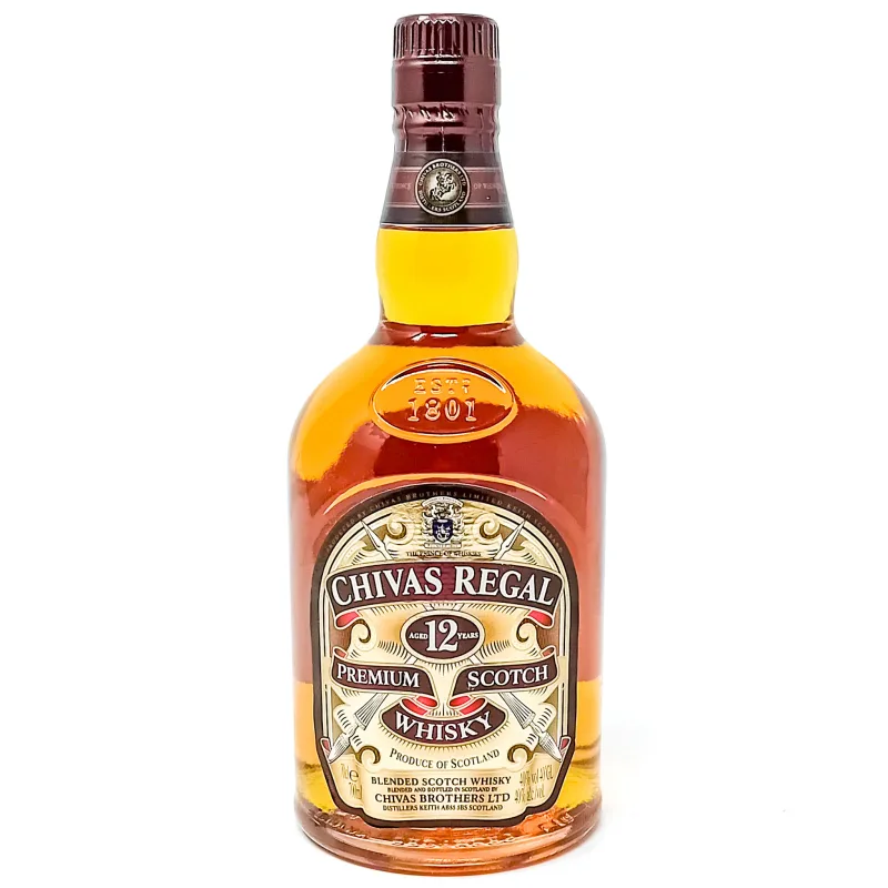 Chivas Regal 12 Year Old Blended Scotch Whisky (70cl, 40%)