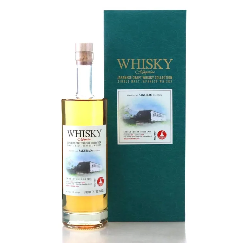 Sakurao – 2019 Japanese Craft Whisky Collection (70cl, 62.30%)