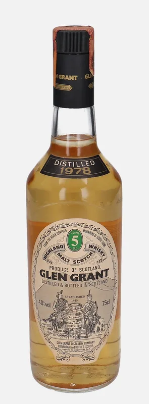 Glen Grant – 1978 5 Year Old (75cl, 40%)