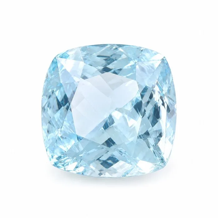 1 pcs Blue Aquamarine - 8.57 ct - International Gemological Institute (IGI)