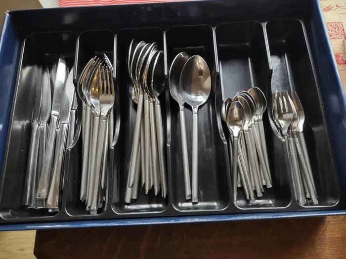 Amefa et Eternum - Cutlery set for 12 (59) - Steel