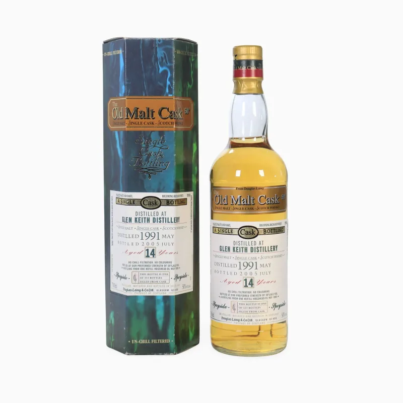 Glen Keith – 14 Year Old (1991) Old Malt Cask