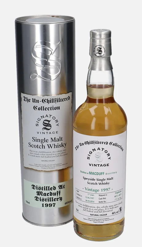 Macduff – 1997 17 Year Old Signatory Vintage Scotch Whisky Co. The Un-Chillfiltered Collection