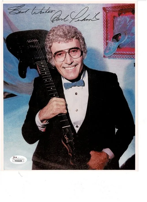 Carl Perkins signed Photo JSA - Photo - Hand signed, Certificate