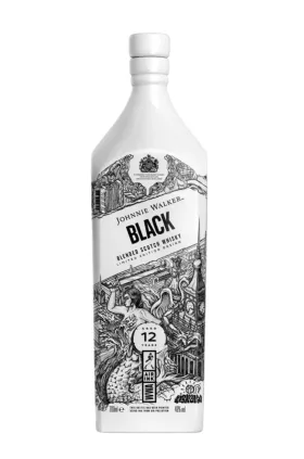 Johnnie Walker Black Label Air Ink Warsaw Edition
