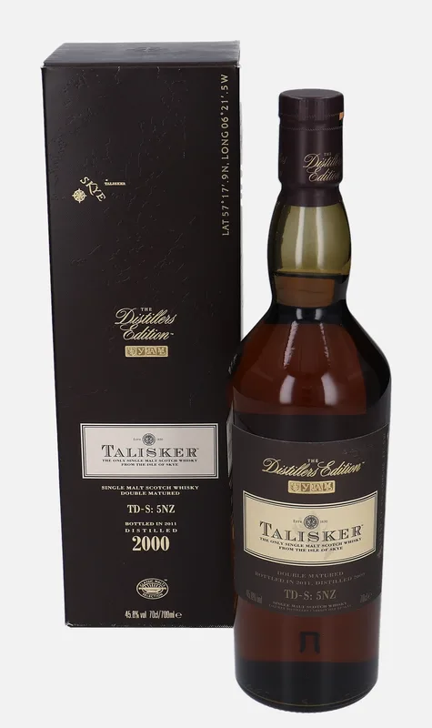 Talisker – 2000 Distillers Edition Double Matured TD-S: 5NZ (70cl, 45.8%)