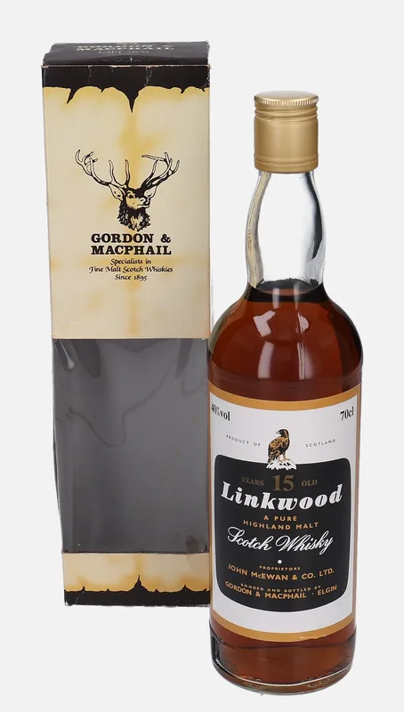 Linkwood – 15 Year Old Gordon & MacPhail Distillery Labels (70cl, 40%)