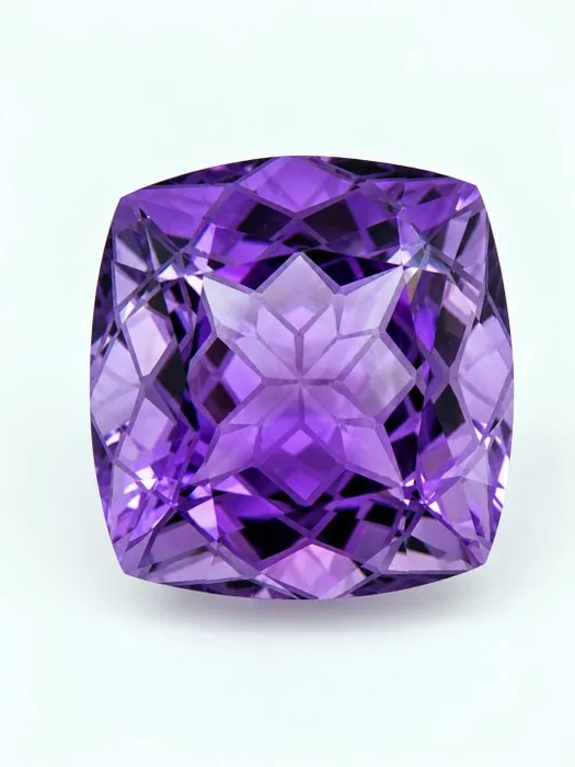 1 pcs Purple Amethyst - 27.08 ct - International Colored Gemstone Association (ICA GemLab)