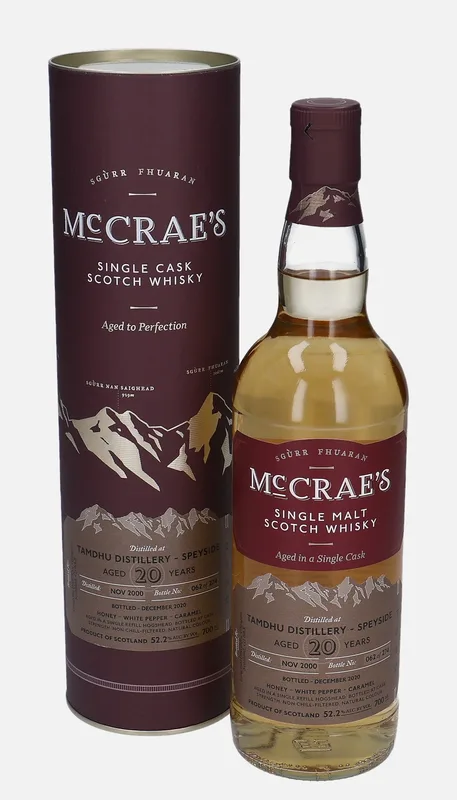Tamdhu – 2000 20 Year Old McCrae's
