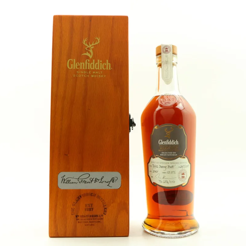 Glenfiddich – 2007 Distillery Exclusive Cask #25427 Spirit of Speyside Festival 2020 (70cl, 65.07%)