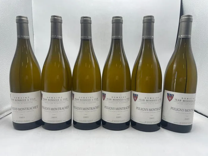 2021 Domaine Jean Monnier & Fils - Puligny Montrachet - 6 Bottles (0.75L)