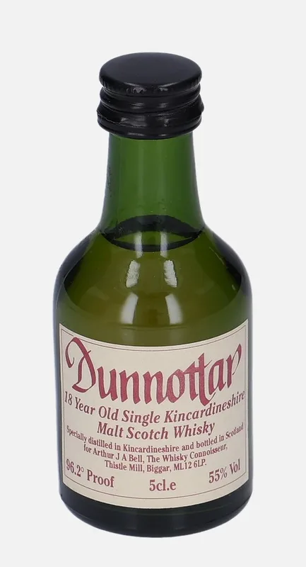 Dunnottar – 18 Year Old The Whisky Connoisseur (5cl, 55%)