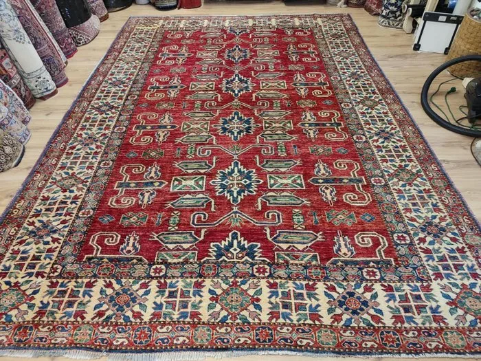 Ziegler - Carpet - 3.35 m - 2.35 m - Chobi Geometric Kazak