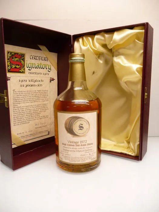 Killyloch 1972 22 years old Cask no. 206413 - Signatory Vintage - b. 1994 - 70cl