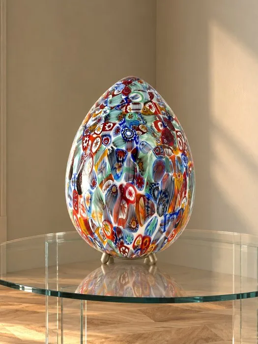 MIMU interior - Table lamp - EGG 44 Murrine Millefiori lamp - Murano glass