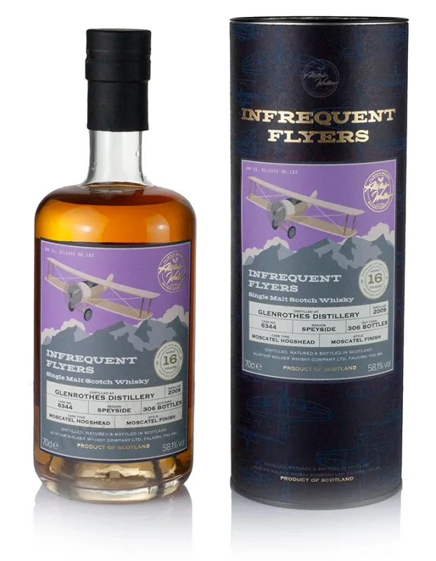 Glenrothes – 16 Year Old 2009 Infrequent Flyers (58.1%)