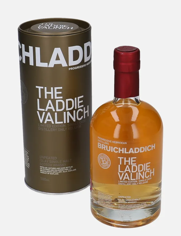 Bruichladdich – 2006 12 Year Old The Laddie Valinch 38. (50cl, 63.9%)
