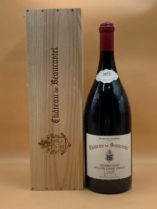 2023 Perrin Château De Beaucastel Rouge - Châteauneuf-du-Pape - 1 Double Magnum/Jeroboam (3.0L)