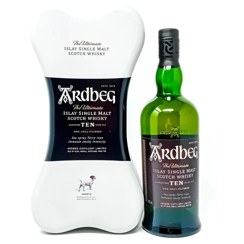 Ardbeg – 10 Year Old Shortie Tin (70cl, 46%)