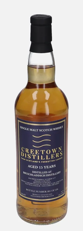 Bruichladdich – 2010 15 Year Old Whiskybroker.co.uk Creetown Distillers