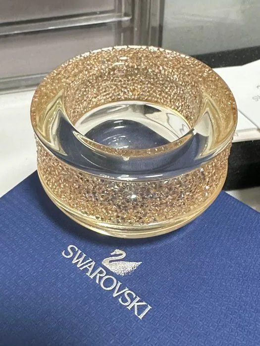 Swarovski - Figurine - Swarovski crystal tealight holder - Crystal, Glass