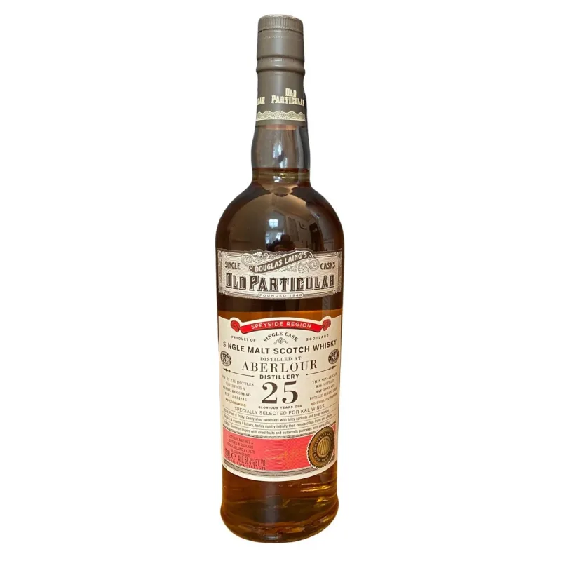 Aberlour – 25 Year Old Douglas Laing Old Particular 1995 Single Refill Cask (2020) USA Exclusive (75cl, 58.4%)