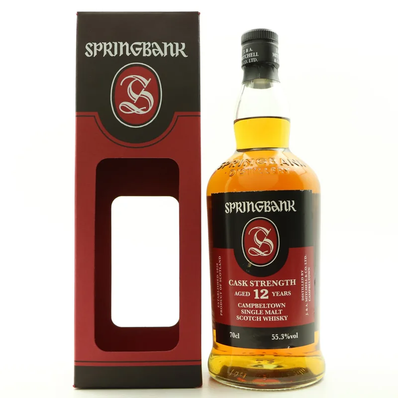 Springbank – 12 Year Old Cask Strength 2020 Release (70cl, 55.3%)