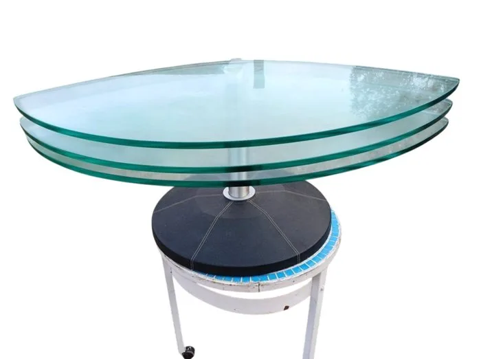 Ligne Roset - Coffee table - Glass - Tempered glass coffee table