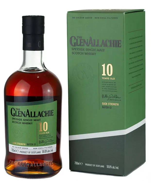 GlenAllachie – 10 Year Old Cask Strength Batch 13 (59.8%)