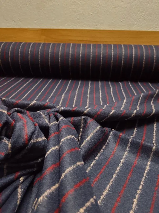 Pure wool jersey E 679 measures 5x1.80 m - Textile - 500 cm - 180 cm - Wool jersey