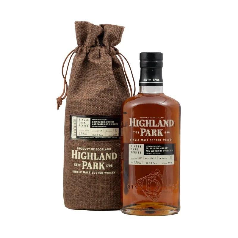 Highland Park – 2003 Edinburgh Airport Exclusive Single Cask #2118