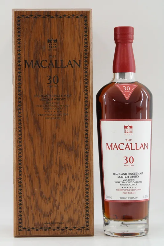 Macallan – 30 Years Old - Sherry Oak Collection - 2025 Release