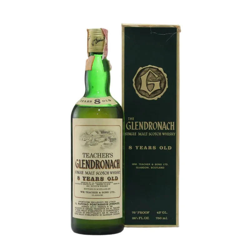 Glendronach – 8 Year Old - Wm. Teacher & Son