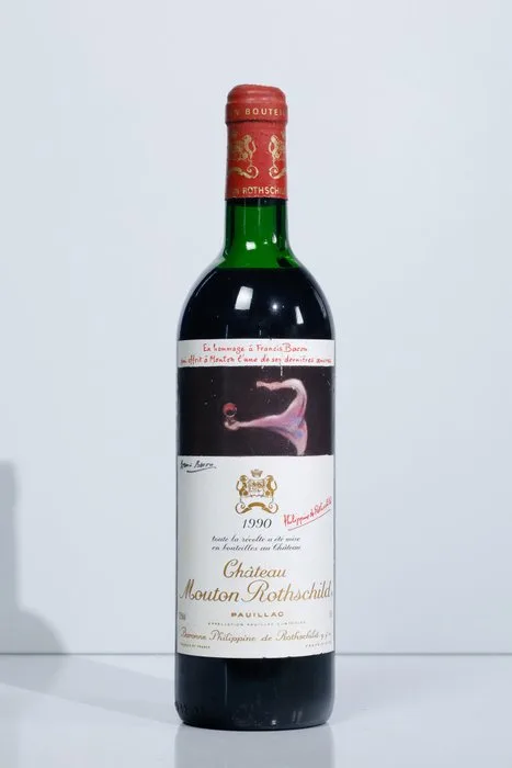 1990 Château Mouton Rothschild - Pauillac 1er Grand Cru Classé - 1 Bottle (0.75L)
