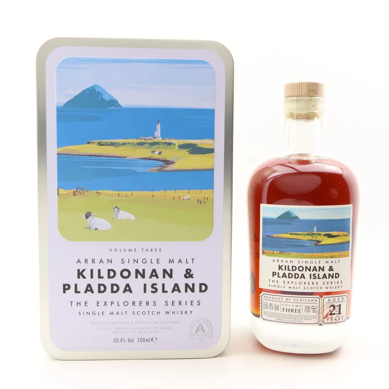 Arran 21 Year Old Explorers Series - Volume Three ‘Kildonan & Pladda Island' (70cl, 50.4%)