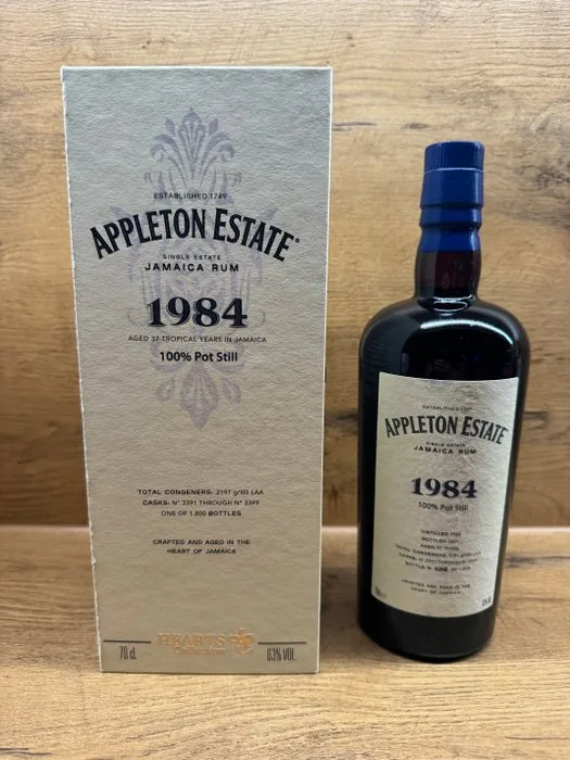 Appleton 1984 Velier - Hearts Collection - b. 2021 - 70cl