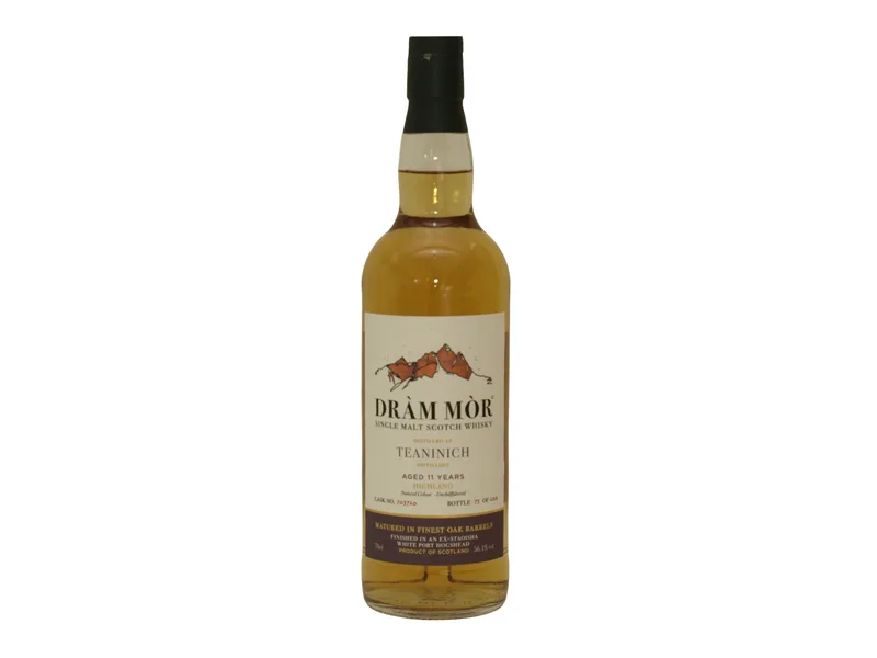 Teaninich – 11 Year Old White Port Cask Drám Mór