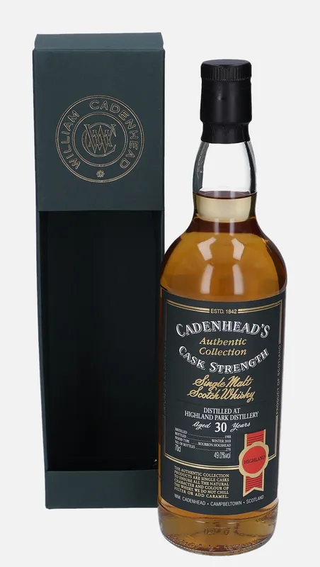 Highland Park – 1988 30 Year Old Wm. Cadenhead Authentic Collection