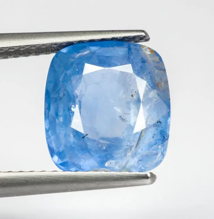 Sapphire - 5.33 ct - Antwerp Laboratory for Gemstone Testing (ALGT) - Blue (Burma, No heat)