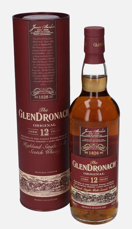 Glendronach – Original 12 Year Old (70cl, 43%)