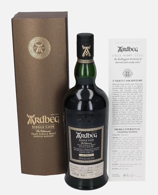 Ardbeg – 2005 Single Cask (70cl, 53%)
