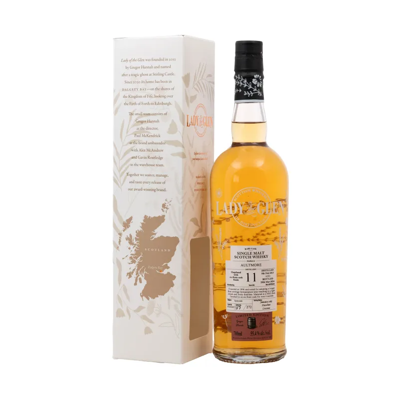 Aultmore – 2013 11 Year Old Single Cask #300445 Rum Finish
