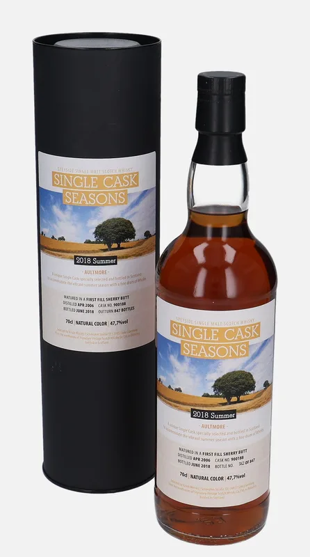 Aultmore – 2006 Signatory Vintage Scotch Whisky Co. Single Cask Seasons 2018 Summer