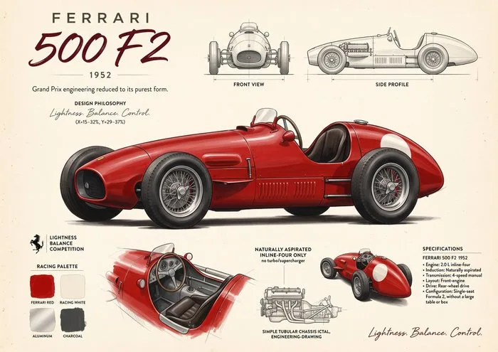 Shmidt.Art - Ferrari - Ferrari 500 F2 - 1950s