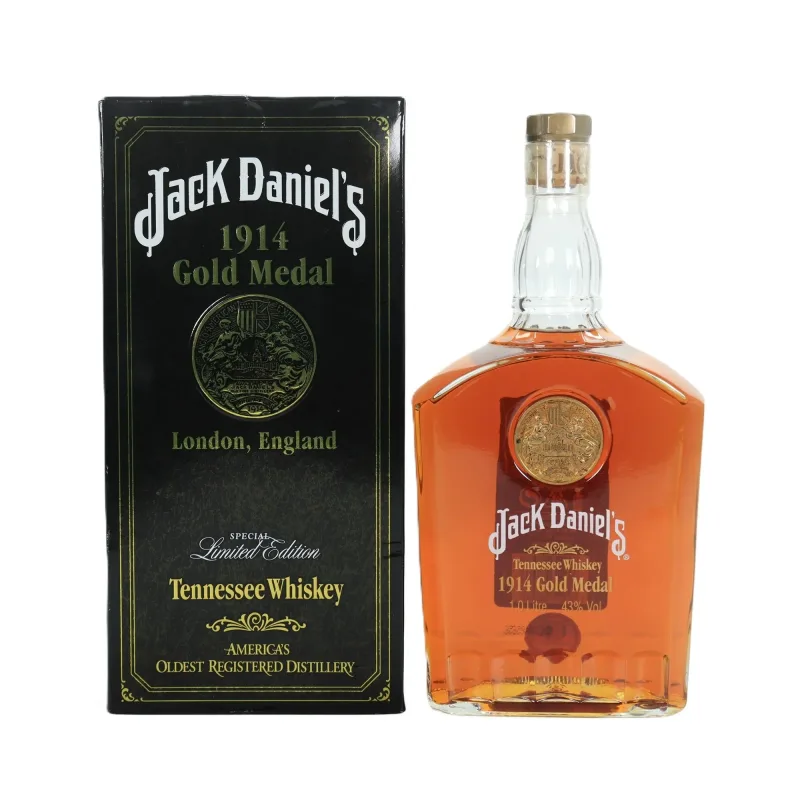 Jack Daniel's – 1914 Gold Medal Series Limited Edition Tennessee Whiskey (2001) (1L, 43%)