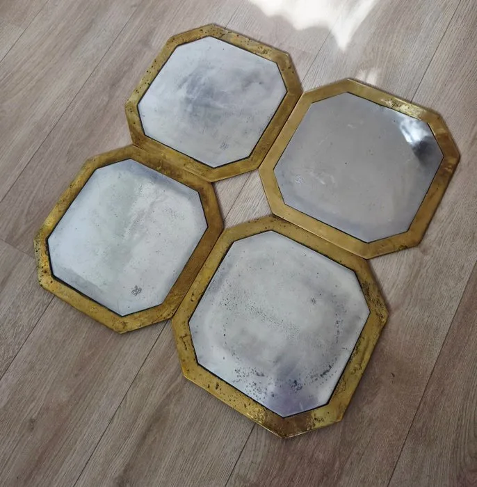 david marschal - Plate (4) - Aluminium, Bronze - David Marschal 30 x 30