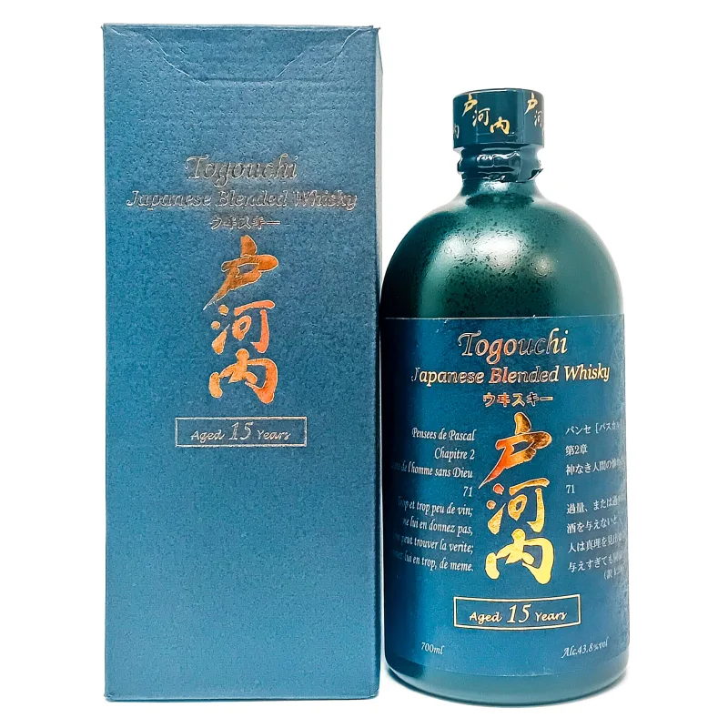 Togouchi 15 Year Old Japanese Blended Whisky (70cl, 43.8%)