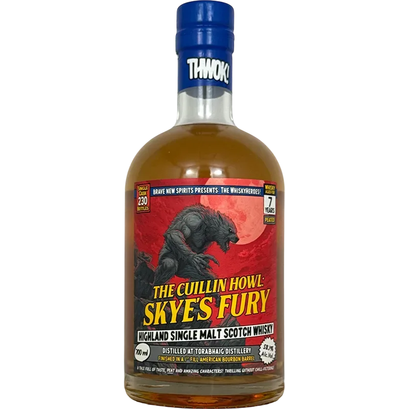 Torabhaig – 7 Year Old The Cuillin Howl: Skye's Fury (70cl, 58.1%)