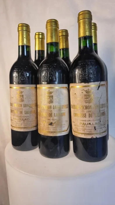 1993 Château Pichon Longueville Comtesse de Lalande - Pauillac 2ème Grand Cru Classé - 6 Bottles (0.75L)